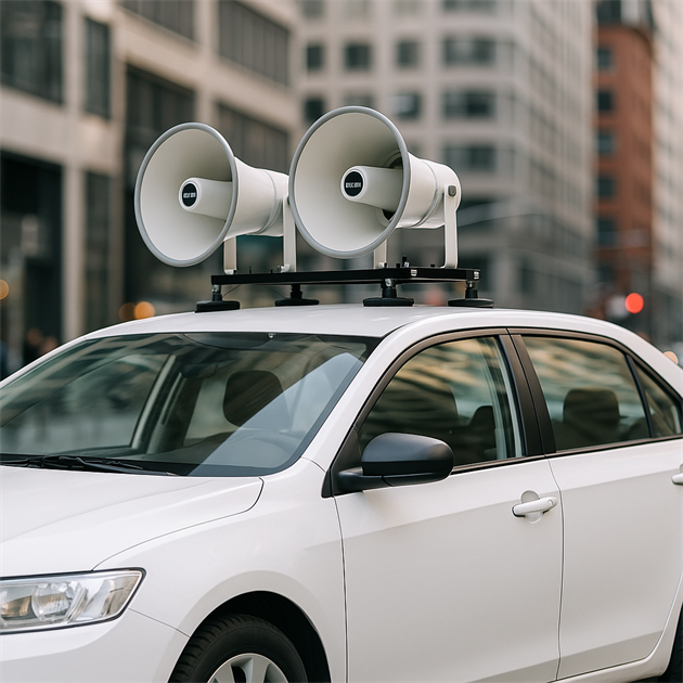 Utropsanläggning Bil